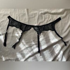 Journelle Black Garter Belt